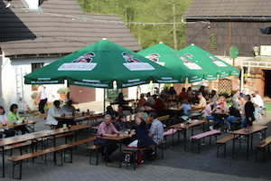 Bruchmühle Bad König Das Restaurant Mühlenstall am Radweg